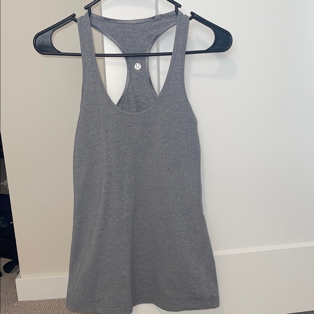 lululemon Charcoal Tank Top